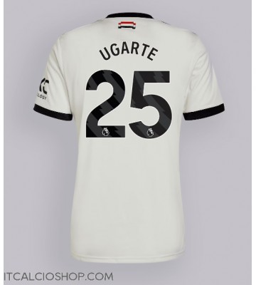 Manchester United Manuel Ugarte #25 Terza Maglia 2024-25 Manica Corta